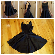 Короткое черное платье новое