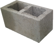 Камень рядовой 2-х пустотный бетонный					